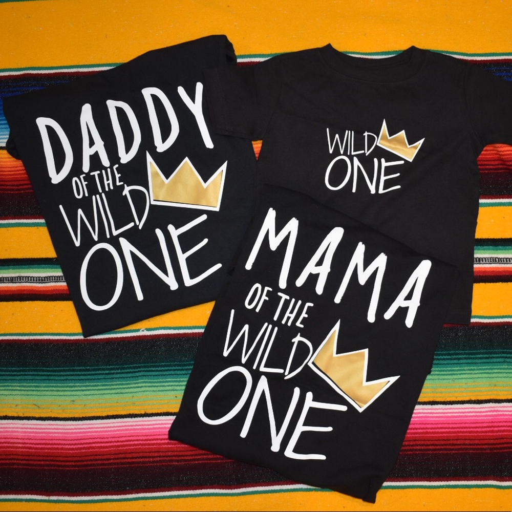 Wild One Family T-shirt Set